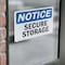 Signmission Secure Storage, 7 in W x Rectangle, Vinyl Decal OS-2PACK-NS-D-57-L-18267 - alternate 2